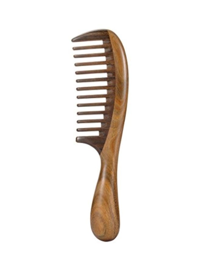 Wide Tooth Comb Brown