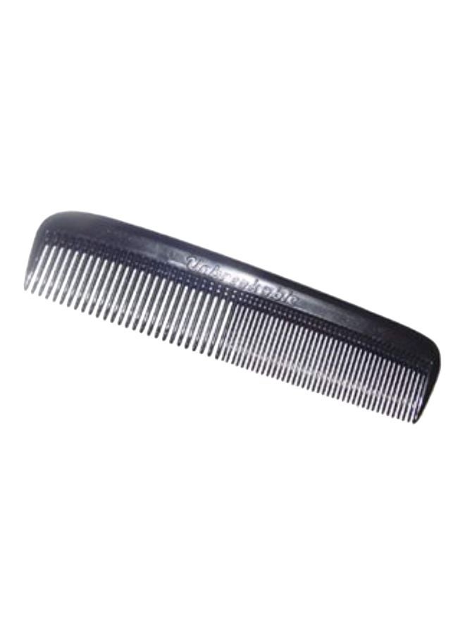 5-Piece Pocket Comb Black 5inch