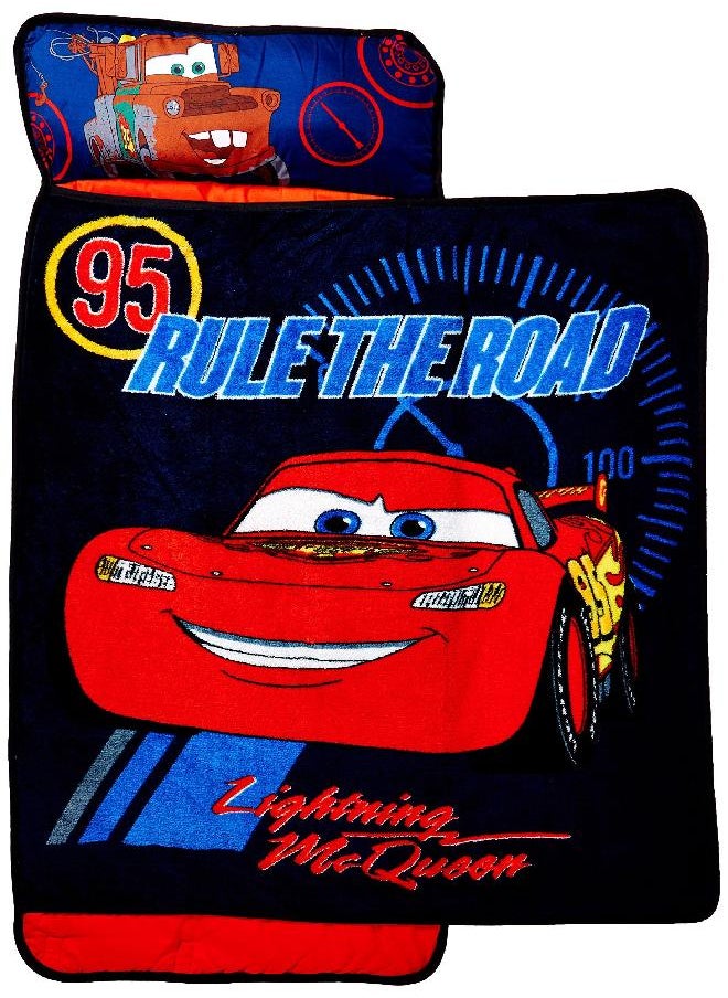 Disney Cars Toddler Rolled Nap Mat, Rule The Road