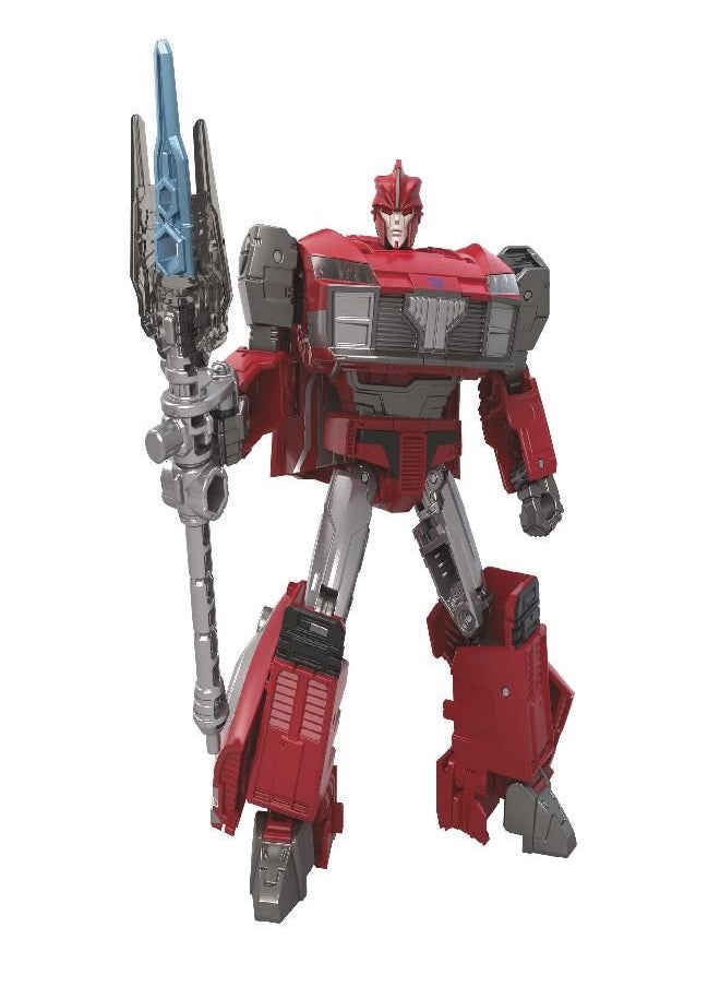 Transformers Toys Generations Legacy Deluxe Prime Universe Knock-Out Action Figure - Kids Ages 8 and Up, 5.5-inch