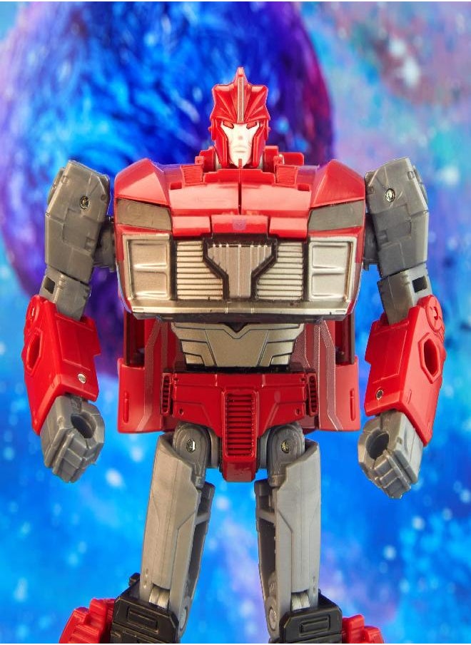Transformers Toys Generations Legacy Deluxe Prime Universe Knock-Out Action Figure - Kids Ages 8 and Up, 5.5-inch