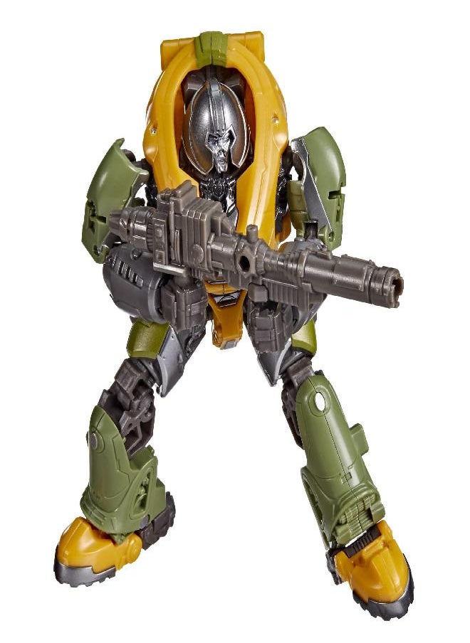 Transformers Toys Studio Series 80 Deluxe Class Bumblebee Brawn Action Figure - Ages 8 and Up, 4.5-inch