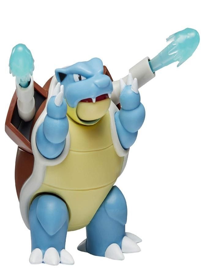 Pokemon Feature Battle Figure- Includes 4.5-Inch Blastoise