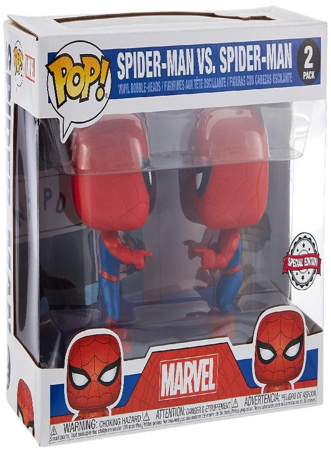 Spider-Man Imposter Pop! Vinyl Figure 2-Pack - Entertainment Earth Exclusive