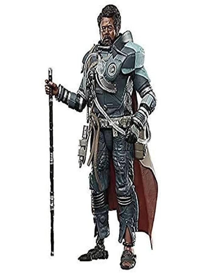 STAR WARS The Black Series Saw Gerrera Toy 6-Inch-Scale Rogue One: A Story Collectible Action Figure, Toys for Kids Ages 4 and Up, Multicolored,F4065