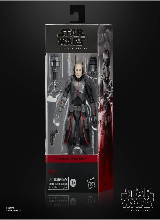 STAR WARS The Black Series Echo Toy 6-Inch-Scale The Bad Batch Collectible Action Figure and Accessory, Toys Kids Ages 4 and Up