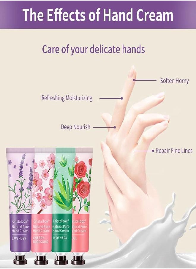 20 Pack Hand Cream Gift Set-Scented Lotion for Dry Cracked Hands,Body- Hand Care Moisturizing Cream Body Moisturizer Hydration Mini Hand Lotion Travel Size Bulk Mothers Day Gifts for Women