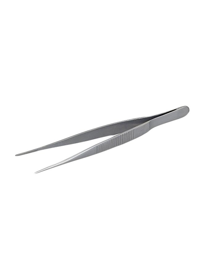 Fine Tip Straight Tweezer Silver 6.25inch