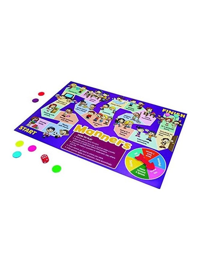 4-Piece Social Skills Board Game Set