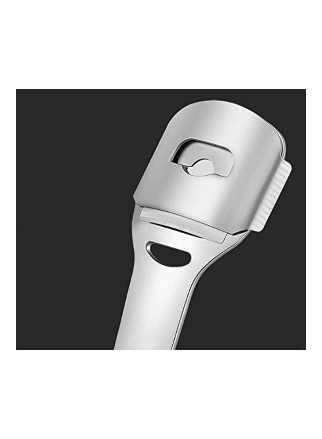 Foot Care Pedicure Callus Shaver Silver/Brown