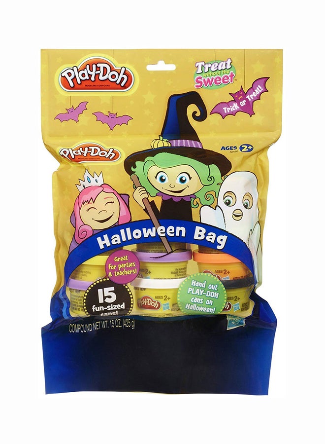 15-Piece Modeling Compound Treat-Without-The-Sweet Halloween Bag