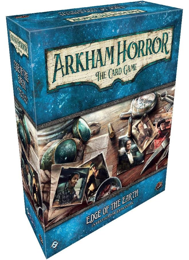 Fantasy Flight Games Arkham Horror TCG Edge of The Earth Investigator Expansion | Horror Game | Mystery Game | Cooperative Card Game | Ages 14+ | 1-2 Players | Avg. Playtime 1-2 Hours | Made