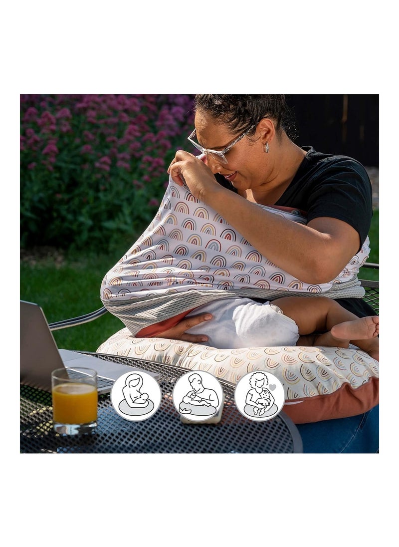 Nursing Pillow Cover Organic Cotton Fabric