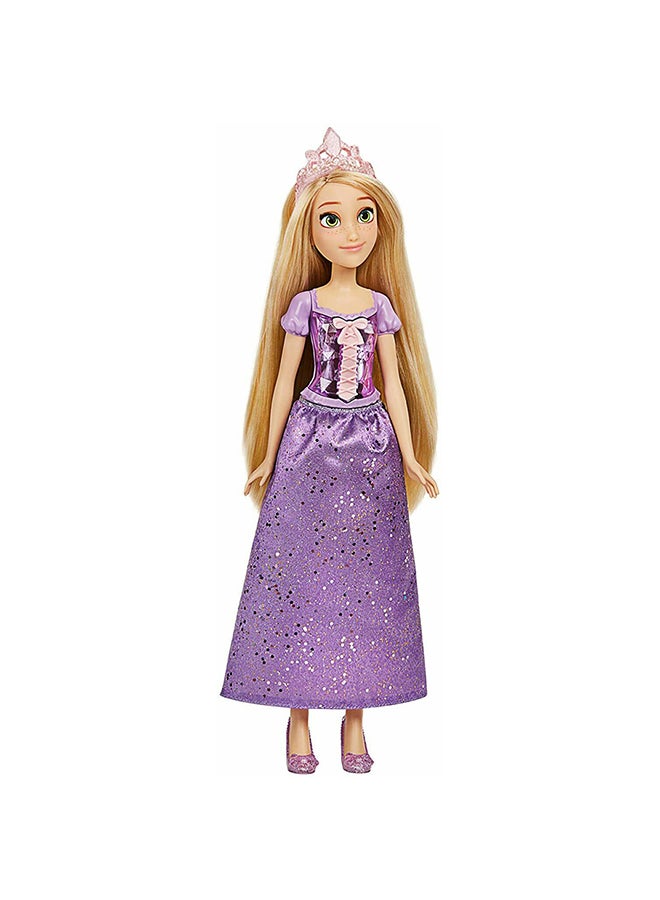 Princess Royal Shimmer Rapunzel Doll, Fashion Doll With Skirt And Accessories, Toy For Kids Ages 3 And Up