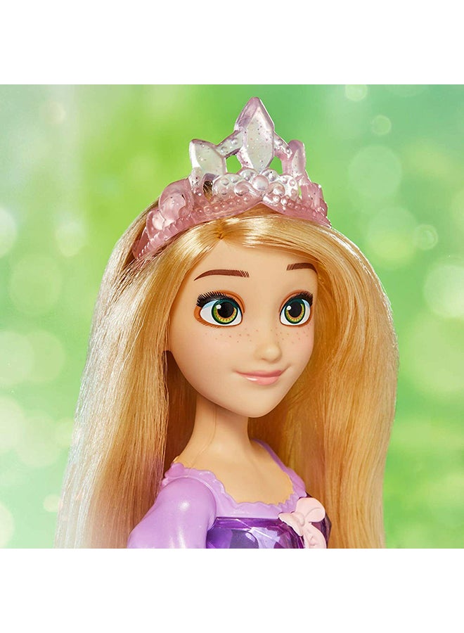 Princess Royal Shimmer Rapunzel Doll, Fashion Doll With Skirt And Accessories, Toy For Kids Ages 3 And Up