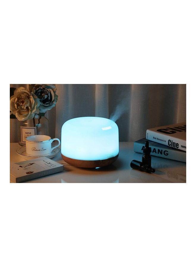 5-In-1 Ultrasonic Aromatherapy Fragrant Humidifier Blue 500ml