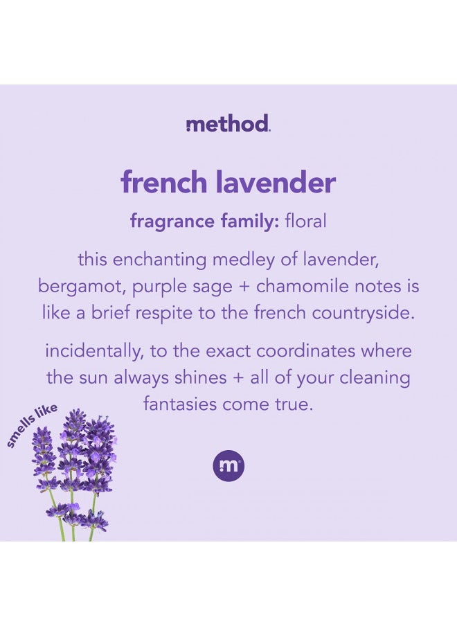 Method Foaming Hand Soap, French Lavender, Biodegradable Formula, 10 Fl Oz (Pack of 6)