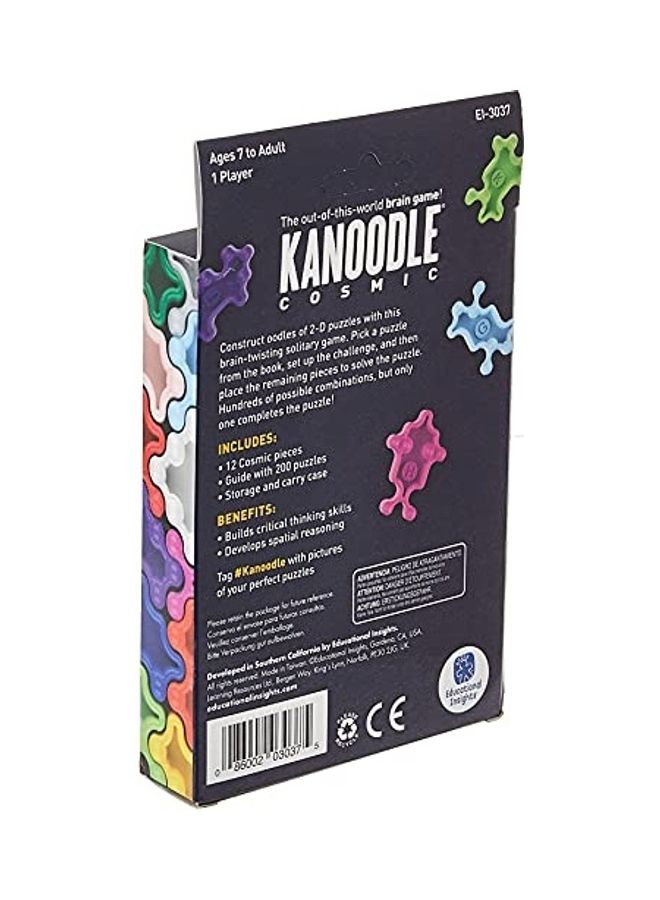 Kanoodle Cosmic Brain Logic Game For Kids, Teens And Adults 1 X6 X3.7inch