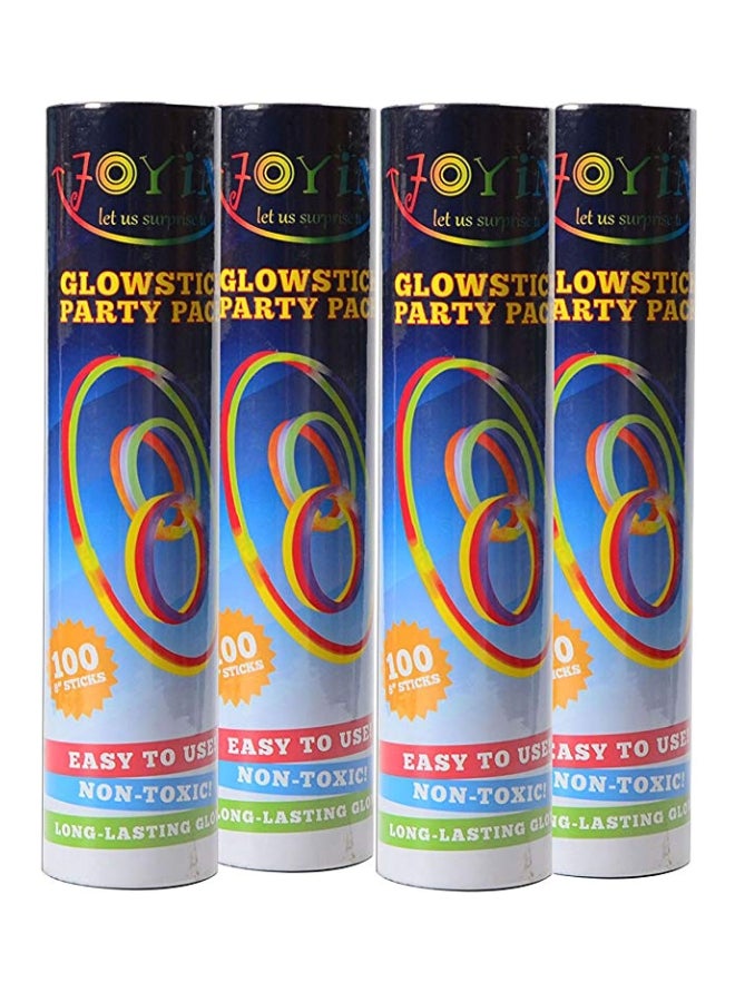 800-Piece Waterproof Glow Sticks Party Set