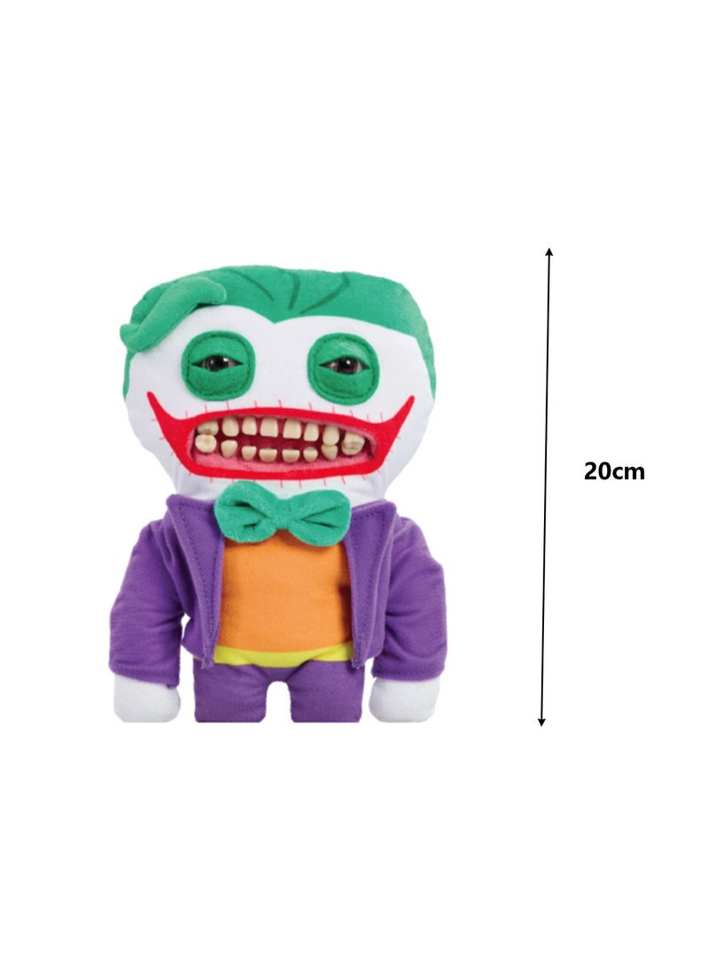 Cute Funny Ugly Monster Doll, Cute Monster Doll With Big Teeth, Collectible Plush Toys, Ugly Cute Monster Plush Doll(Clown)