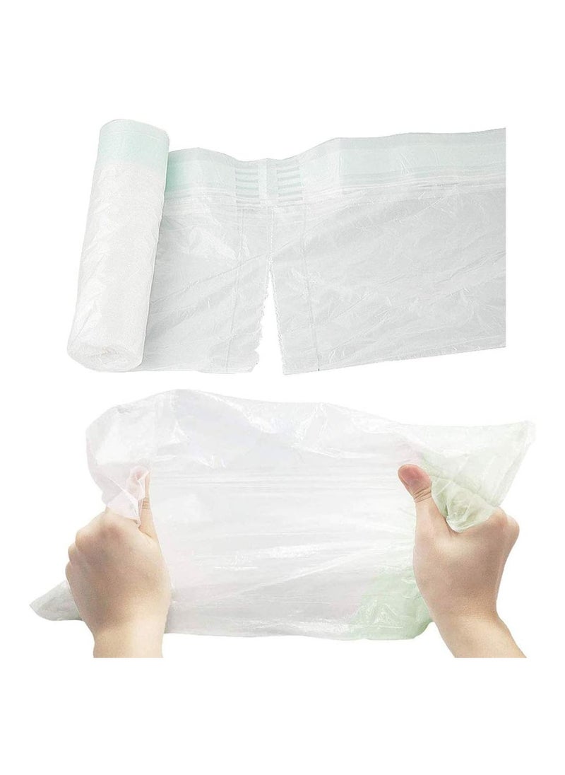 Pack Of 100 Drawstring Training Toilet Seat Liner Bags For Kids, Toddler