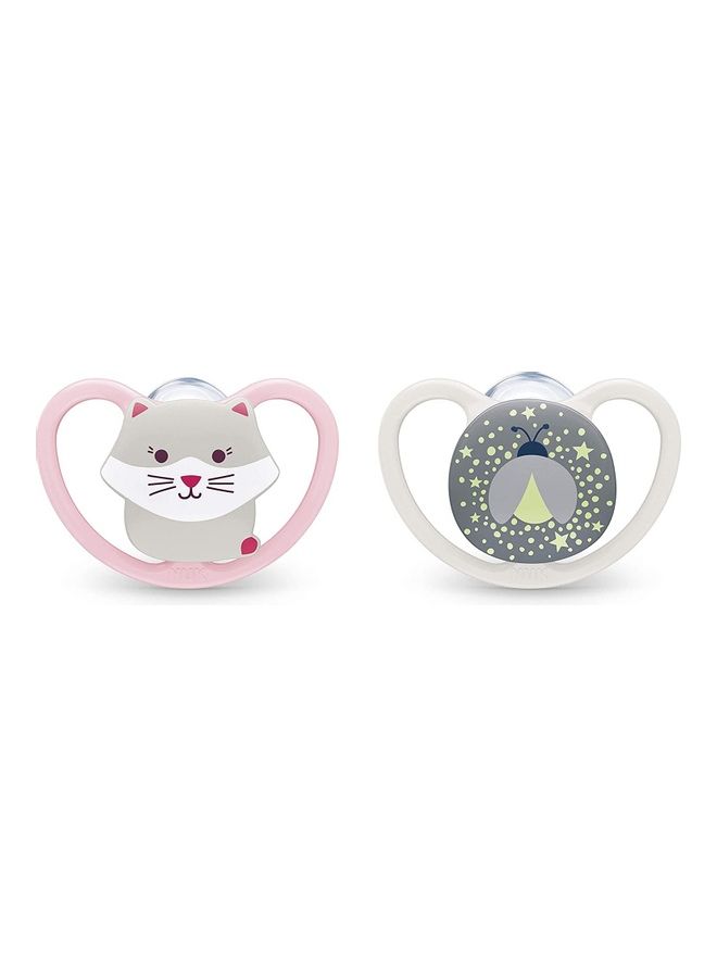 2-Piece Space Orthodontic Pacifier