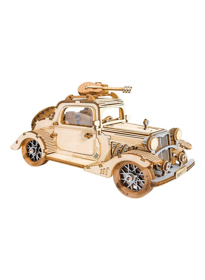 3D Wooden Model Vintage Car Puzzles 6.29inch