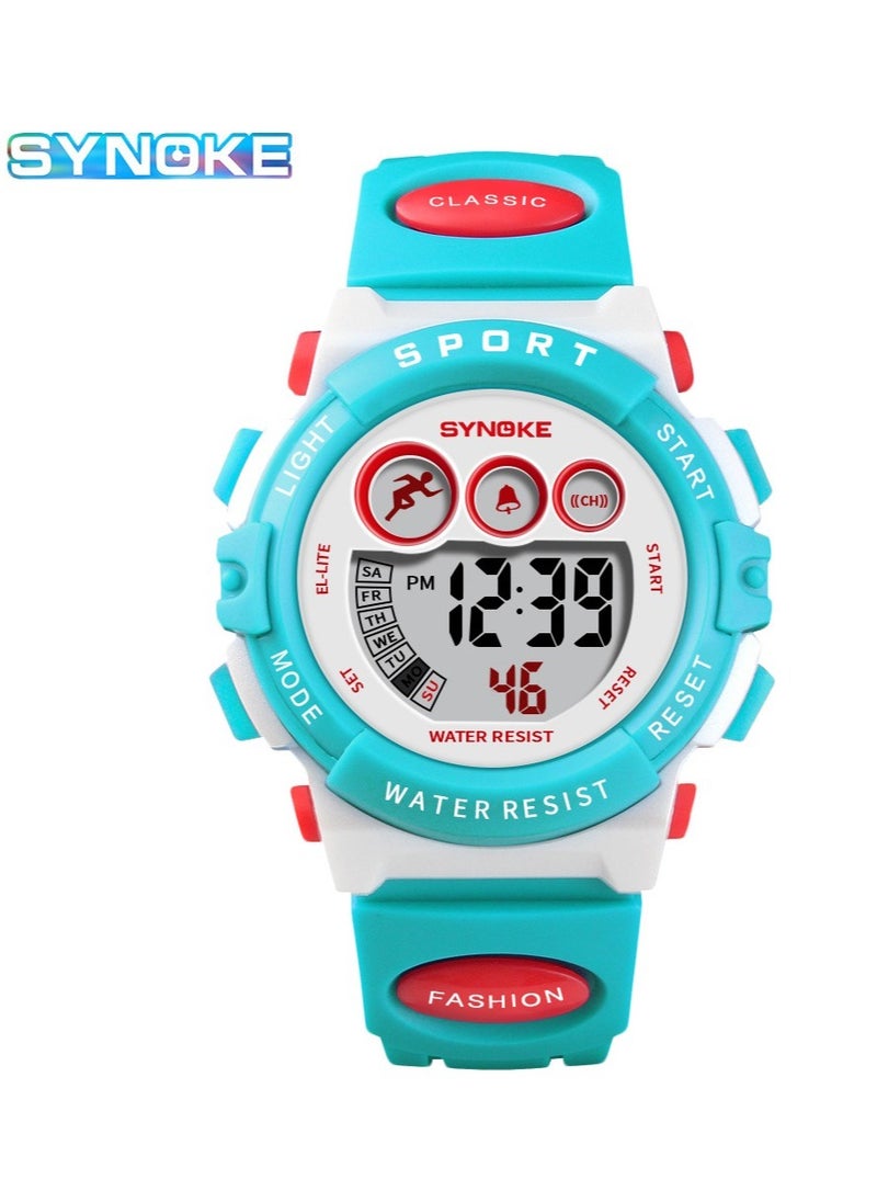 Colorful Luminous Children's Student Waterproof Electronic Watch