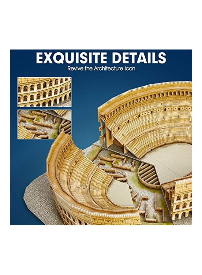 National Geographic 3D Puzzle for Adults Kids Rome Colosseum Jigsaw Italy Architecture Model Kit 13inch