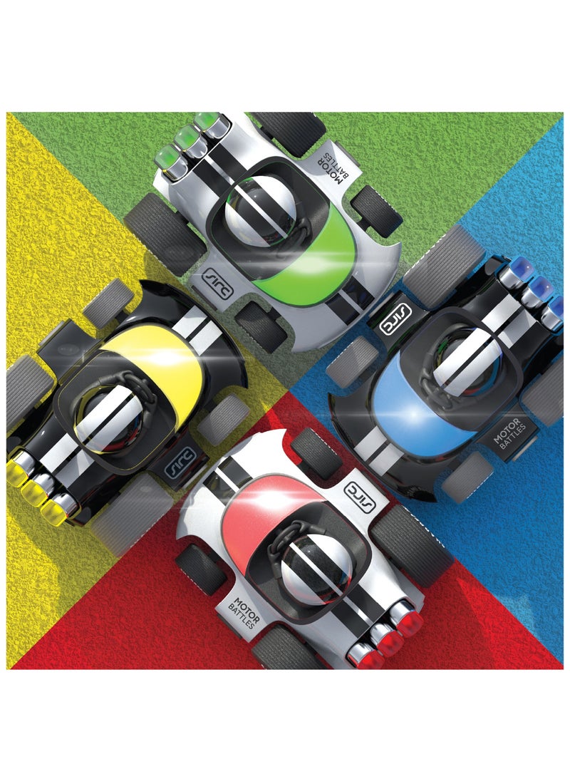 Sharper Image Remote Control Team Motor Battle Racers Unlimited Players with Colour Selection Sound-Effects Sensor Toy