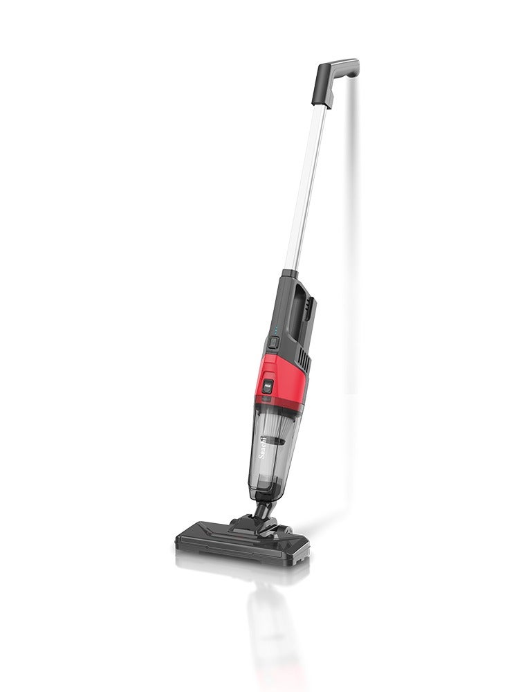 Rechargeable Cordless Stick Vacuum Cleaner: Powerful Cleaning with HEPA Filter & Rotating Brush 750 W NL-VC-1110RCH-BK Black