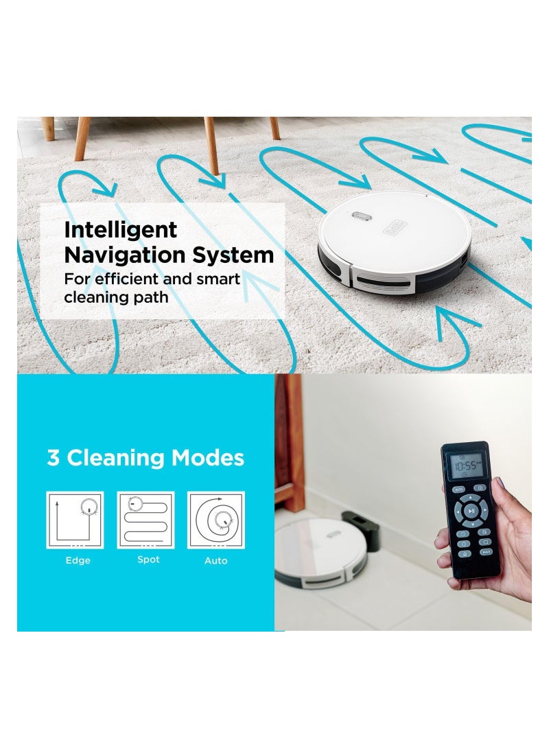 Robotic Vacuum Cleaner And Mop Alexa & Google Assistant Enabled 14.4 W BRVA425B10-B5 White