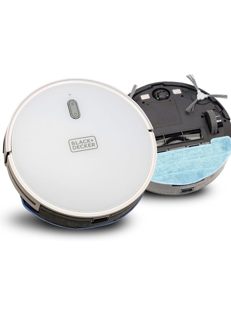 Robotic Vacuum Cleaner And Mop Alexa & Google Assistant Enabled 14.4 W BRVA425B10-B5 White