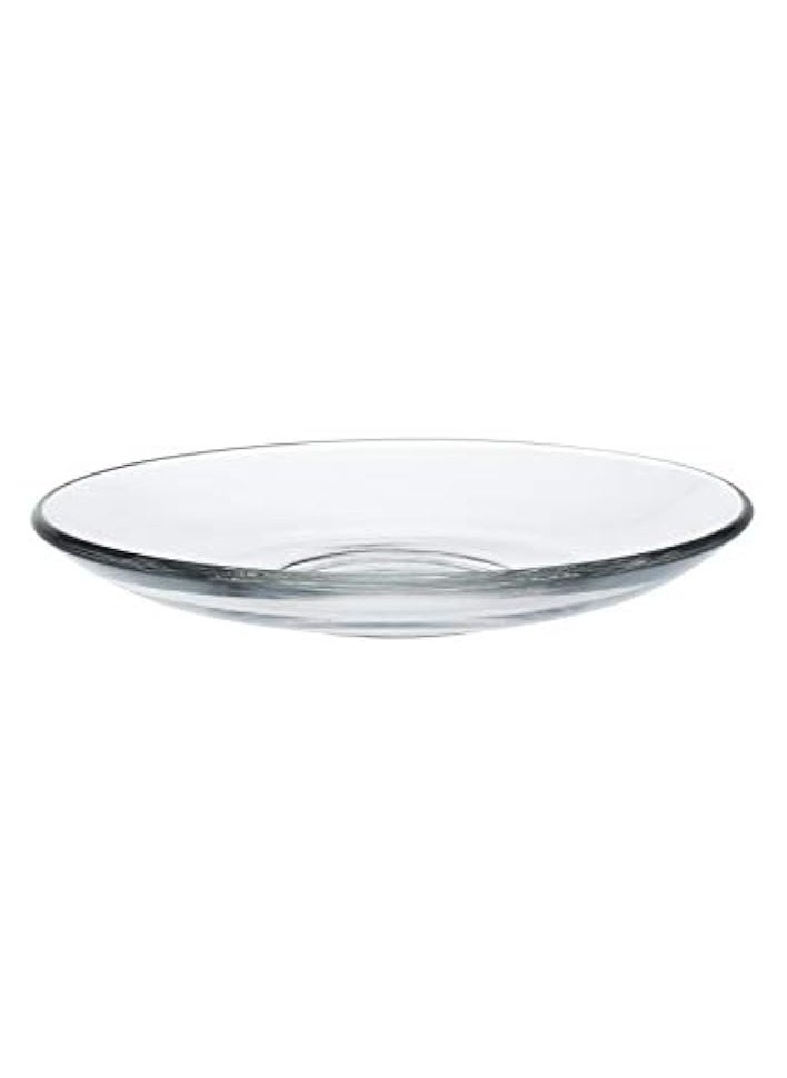 Saucers (Clear, 5.25in) - Set of 6