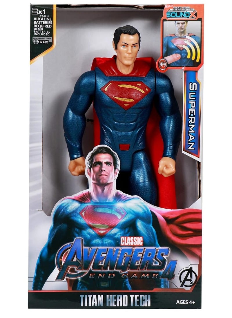 Superhero Action Figure Toys, Kids Superhero Toys, Hollywood Superhero, Action Figure, Set of Superhero Characters Superman