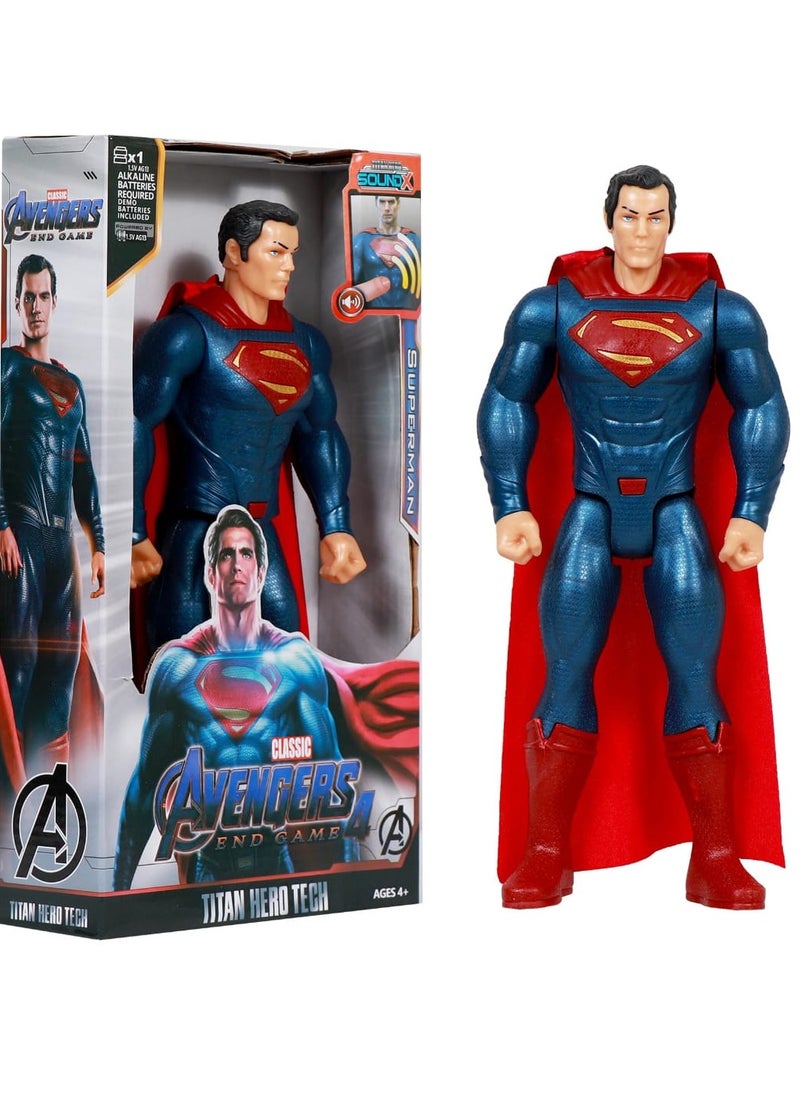 Superhero Action Figure Toys, Kids Superhero Toys, Hollywood Superhero, Action Figure, Set of Superhero Characters Superman