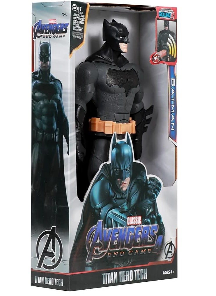 Titan hero series collectibles 12-Inch Batman Action Figure, Kids Toys For Boys And Girls Ages 3 +