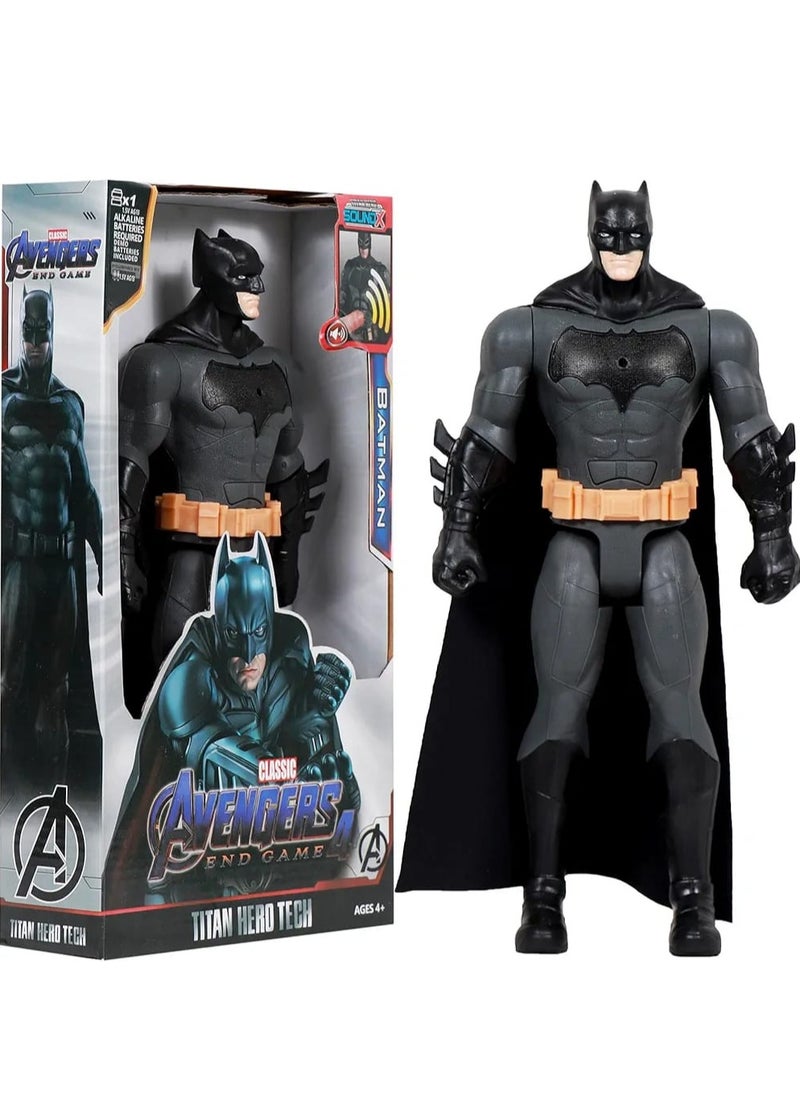 Titan hero series collectibles 12-Inch Batman Action Figure, Kids Toys For Boys And Girls Ages 3 +