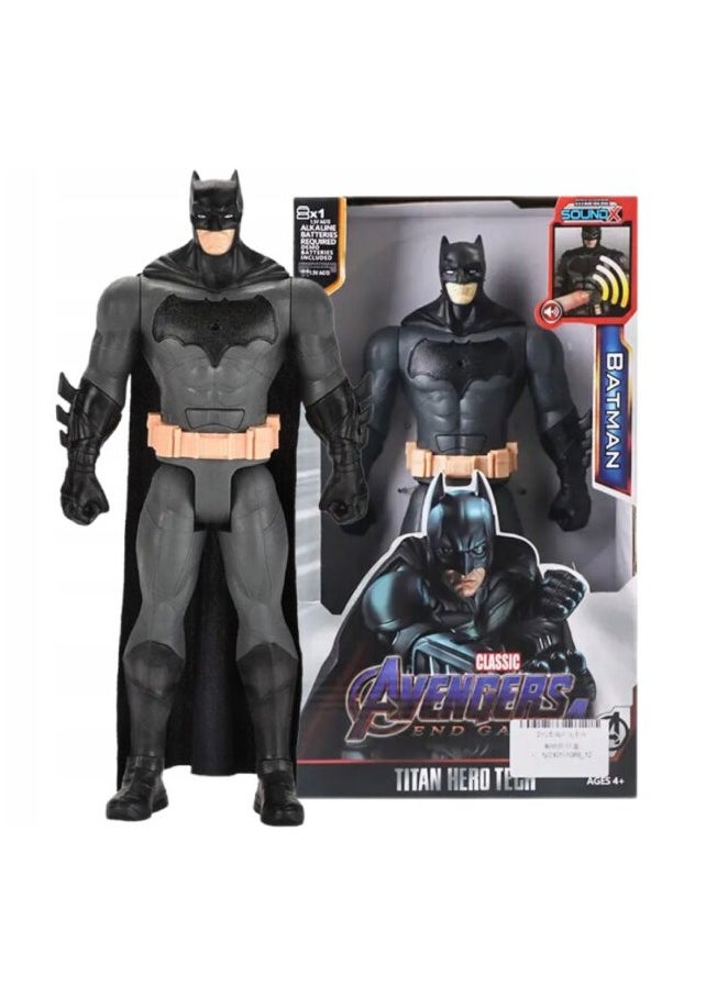 Titan hero series collectibles 12-Inch Batman Action Figure, Kids Toys For Boys And Girls Ages 3 +