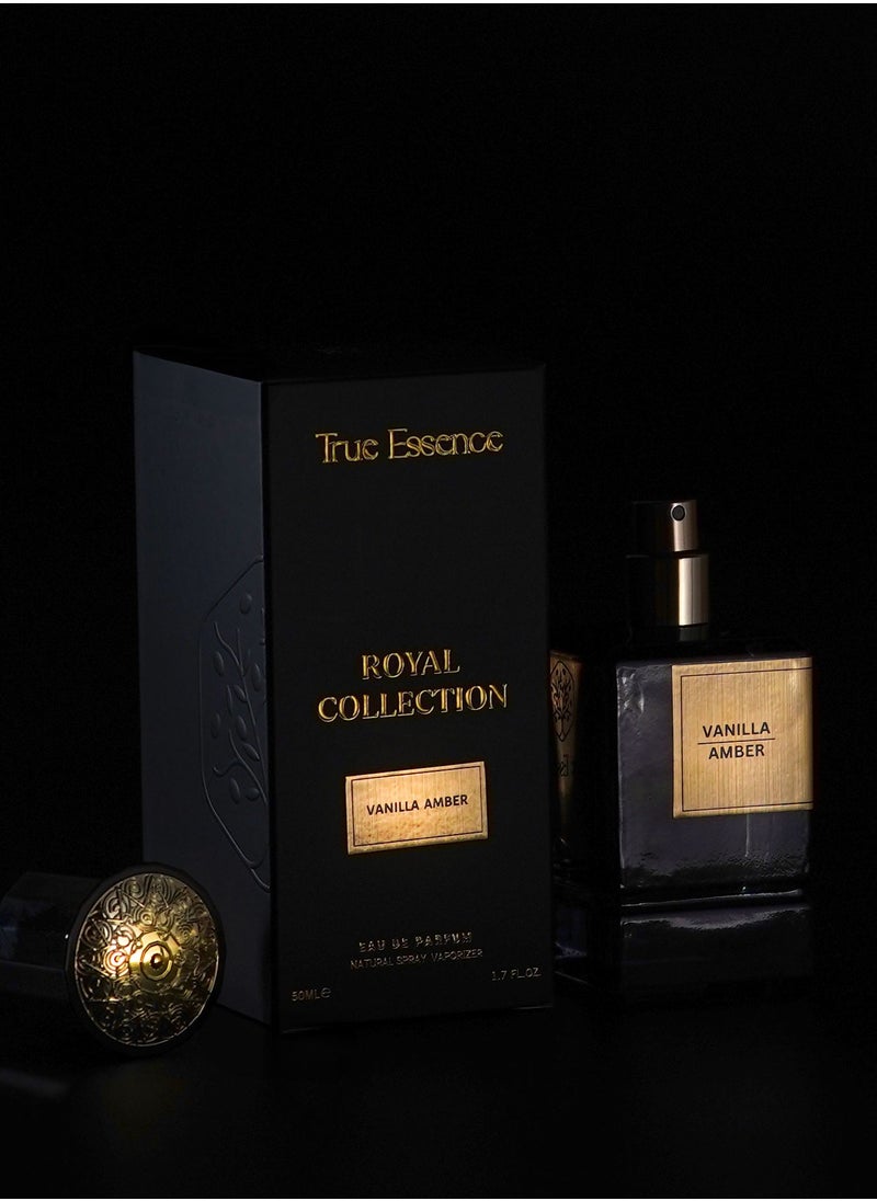 True Essence Combo Pack Of 3 Eau De Parfum -  Emerald Bliss 100 ml For Men And Royal Collection Sugar Pie 50 ml And Vanilla Amber 50 ml For Unisex