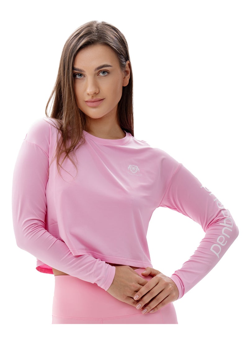 AlphaSquad Longsleeve Crop Top for Women