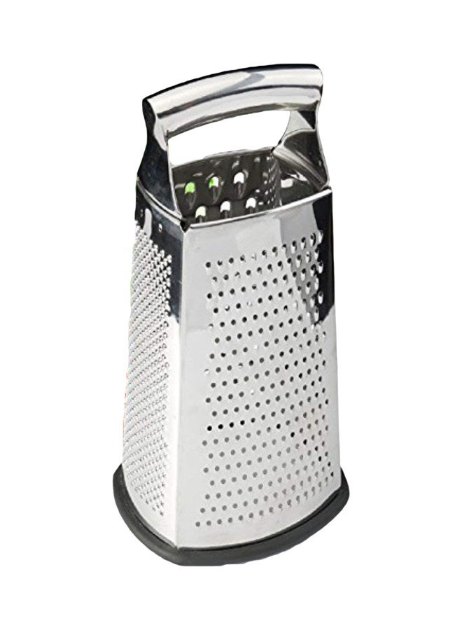 Stainless Steel Box Grater Silver 5.5 x 4.8 x 9.5inch