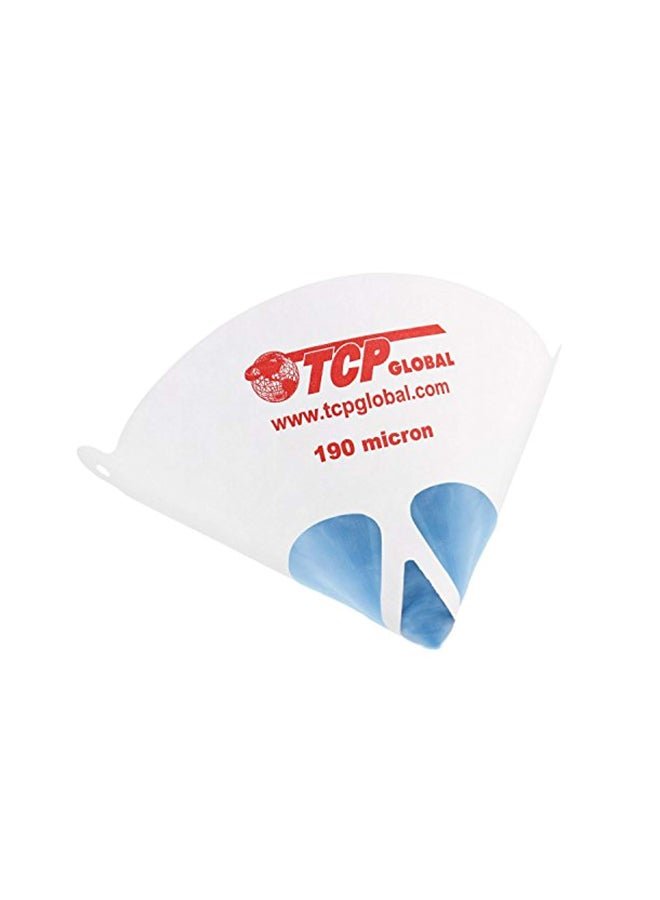 50-Pack Of Paint Strainers With Fine Filter Tips Blue/White 5.5x5.5x5.5inch