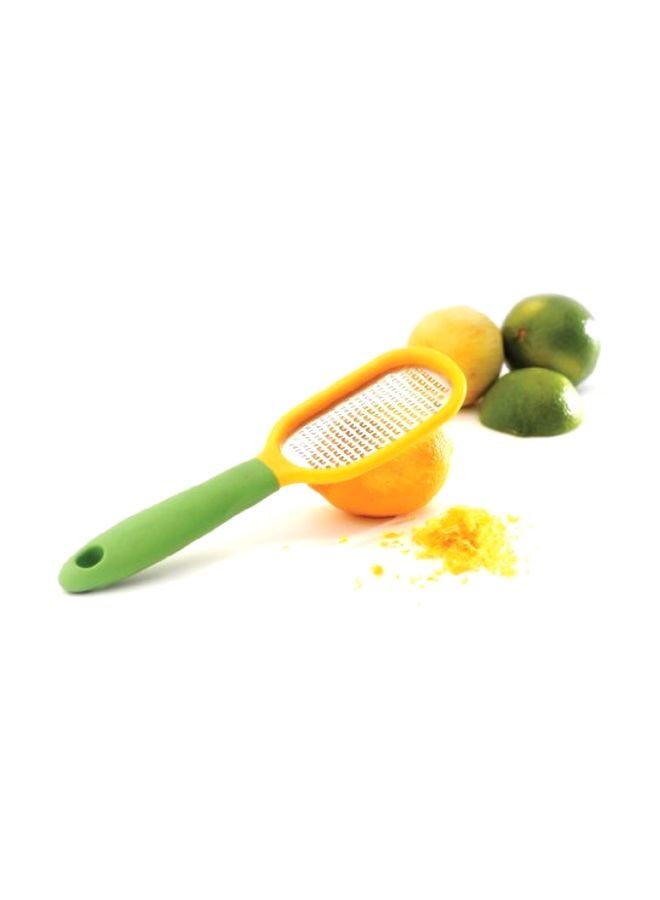 Citrus Zester Stripper With Sheath Green/Silver/Orange