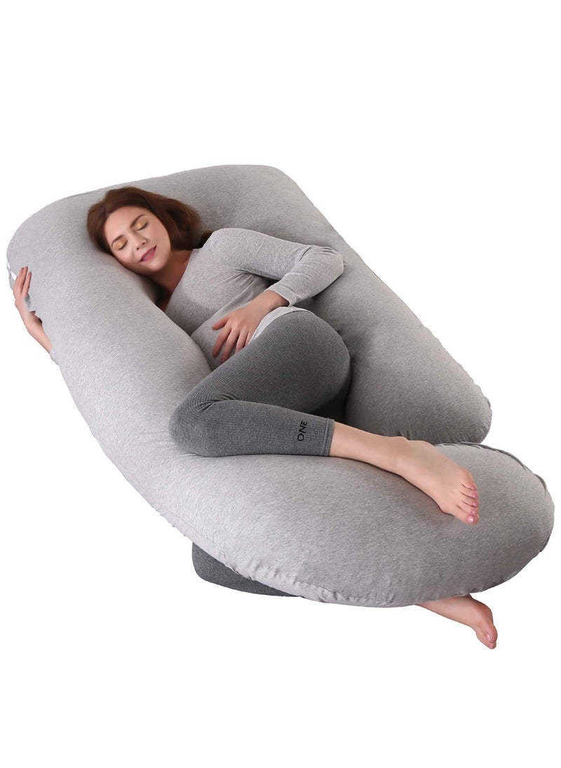 U-Shaped Pregnancy Pillow  Full Body Maternity Support Pillow(62x 28)