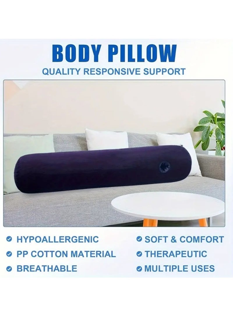 1pc Leg Positioner Pillow, Enhance Intimacy With Inflatable Love Pillow For Couples, Portable Leg Pillow For Knee Foot