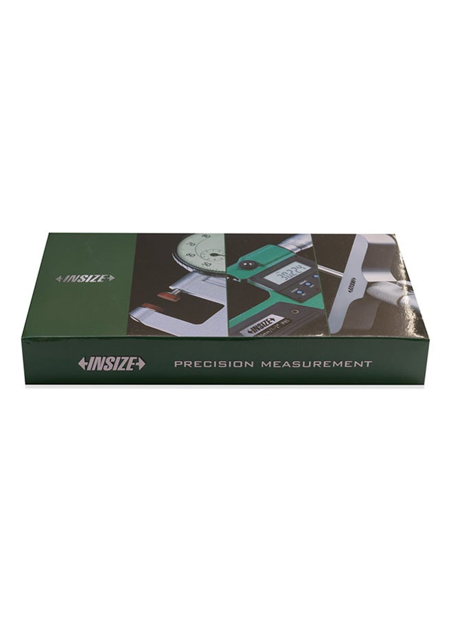 Outside Micrometer With Interchangeable Anvils Green/Silver