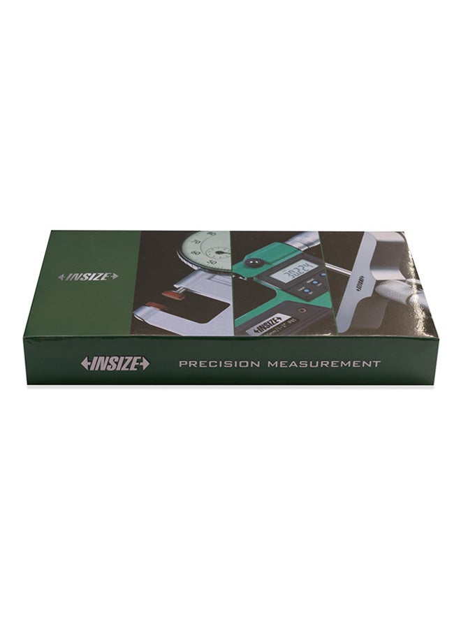 Outside Micrometer With Interchangeable Anvils Green/Silver