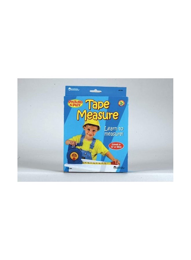 Play Tape Measure Blue/Yellow 3x6.4x8.8inch