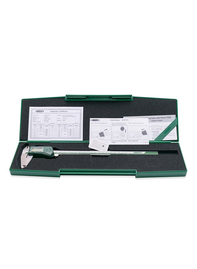 Digital Caliper Green/Silver